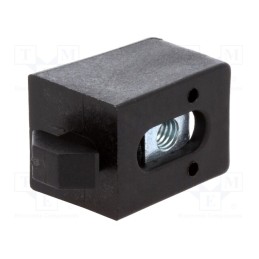 1 pcs x FATH - 094100M5 - Holder, for profiles,glass mounting, Width of the groove: 6mm