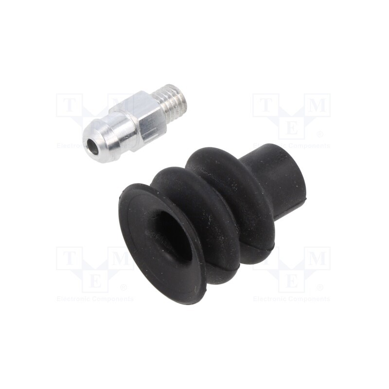 1 pcs x SCHMALZ-FSG-18-NBR-55-M5-AG - Suction cup, 18mm, M5-AG, Shore hardness: 55, 1.35cm3, FSG