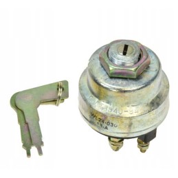 Ignition lock with key, metal nut t 25 t 25a