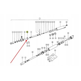 218000 0 cylinder piston rod seal