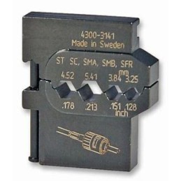 Crimp Tool Die, RG58, RG59, RG62, RG71 Coaxial cable BNC & TNC RF Coaxial Connec
