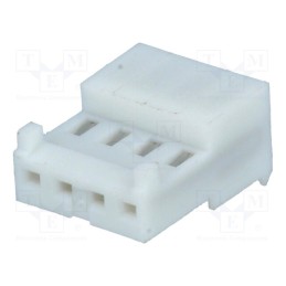 5 pcs x TE Connectivity - 3-643814-4 - Plug, wire-board, female, PIN: 4, polarized, 2.54mm, IDC, for cable