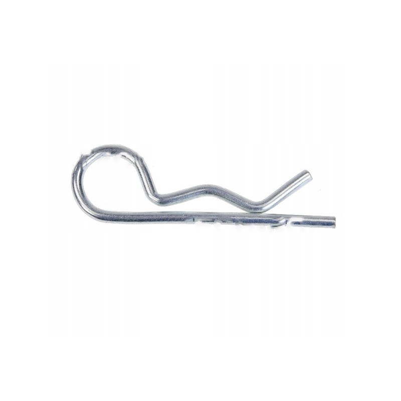 Galvanized cotter pin, diameter 3 mm, length 60 mm up to