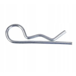 Galvanized cotter pin, diameter 3 mm, length 60 mm up to
