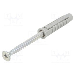 1 pcg x FISCHER - 70022 - Plastic anchor, with screw, 8x40, SX, 50pcs, 8mm
