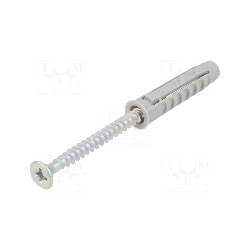 1 pcg x FISCHER - 70022 - Plastic anchor, with screw, 8x40, SX, 50pcs, 8mm