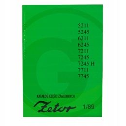 Zetor 5211 7745 tractor catalog