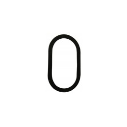 Rubber seal for the side cover of the C 330 engine