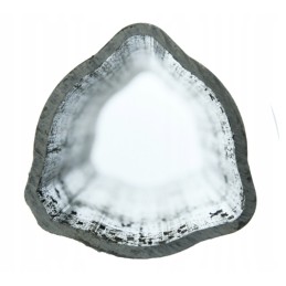 External triangular pipe 52x3mm, length 65 9cm d