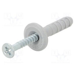 1 pcg x FISCHER - 15903 - Plastic anchor, with flange,with screw, 8x40, zinc-plated steel