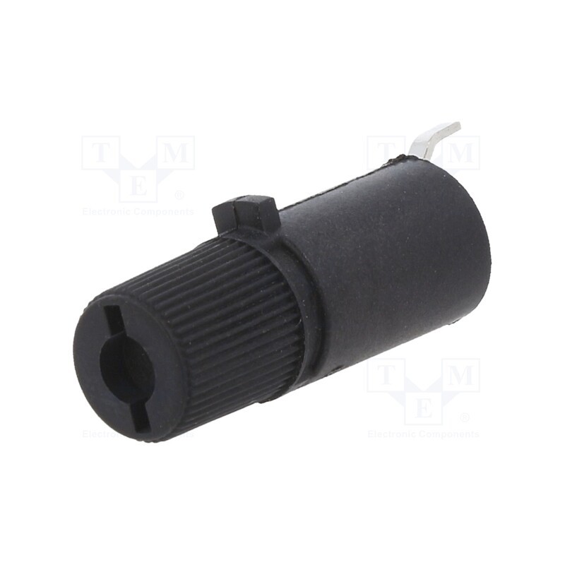 1 pcs x LITTELFUSE - 83700000005 - Adapter, cylindrical fuses, -25÷70°C, 6.3A, Mat: thermoplastic