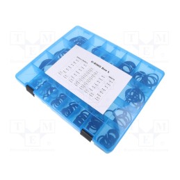 1 pcg x ORING USZCZELNIENIA TECHNICZNE - OBOX-392-NBR-M - O-ring set, NBR rubber, metric, 392pcs.