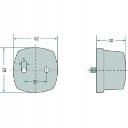 Position lamp 4552pf 003057001