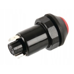 Up down button switch round red