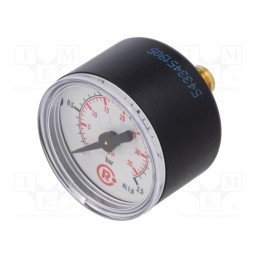 1 pcs x PNEUMAT-110.43-KD - Manometer, 0÷2.5bar, 40mm, non-aggressive liquids,inert gases