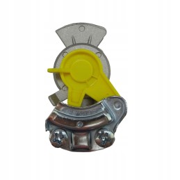 Double-circuit hard air connector without valve x