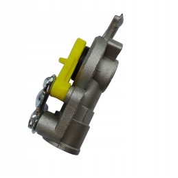 Double-circuit hard air connector without valve x