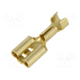 5 pcs x TE Connectivity - 1-160304-0 - Terminal: flat, 6.3mm, 0.8mm, female, 1÷2.5mm2, crimped, for cable