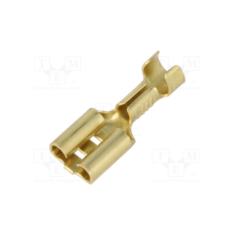 5 pcs x TE Connectivity - 1-160304-0 - Terminal: flat, 6.3mm, 0.8mm, female, 1÷2.5mm2, crimped, for cable