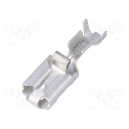 5 pcs x TE Connectivity - 160831-3 - Terminal: flat, 6.3mm, 0.8mm, female, 1÷2.5mm2, crimped, for cable
