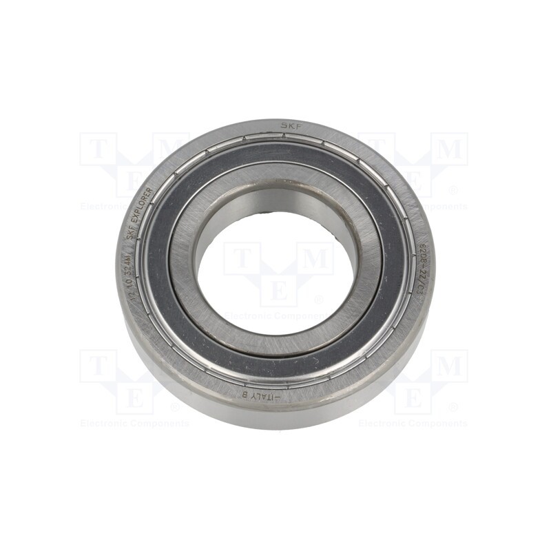 1 pcs x SKF - 6208-2Z/C3 SKF - Bearing: single row deep groove ball, Øint: 40mm, Øout: 80mm
