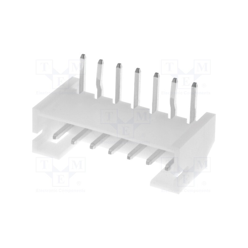 5 pcs x JST - S7B-PH-K-S (LF)(SN) - Socket, wire-board, male, PH, 2mm, PIN: 7, THT, 100V, 2A, -25÷85°C