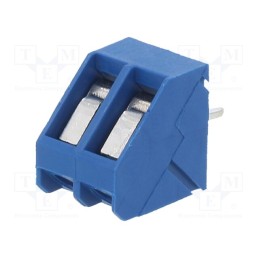 5 pcs x DEGSON ELECTRONICS - DG330-5.0-02P-12-02A(H) - PCB terminal block, angled 45°, 5mm, ways: 2, on PCBs, 2.5mm2, 15A