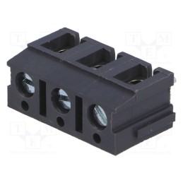 5 pcs x DEGSON ELECTRONICS - DG300-7.5-03P-11-00A(H) - PCB terminal block, angled 90°, 7.5mm, ways: 3, on PCBs, 2.5mm2