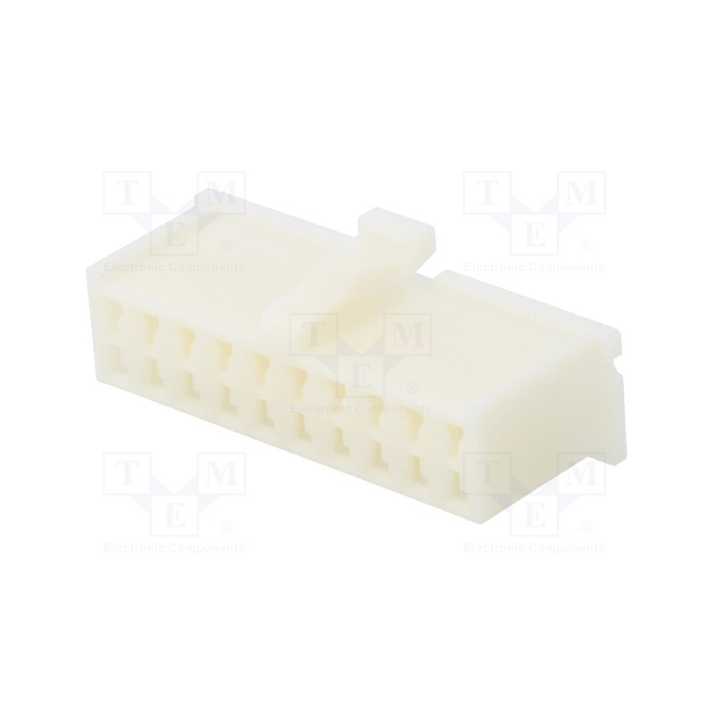 5 pcs x HIROSE - MDF6-20DS-3.5C - Connector: wire-board, MDF6, plug, female, w/o contacts, PIN: 20