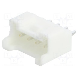 5 pcs x JST - B04B-PASK-1 (LF)(SN) - Socket, wire-board, male, PA, 2mm, PIN: 4, THT, 3A, Locking: latch