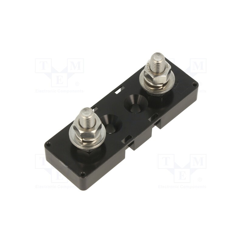 1 pcs x OPTIFUSE - BLC-08-GT - Fuse holder, 500A, Leads: screw, 125V,500V