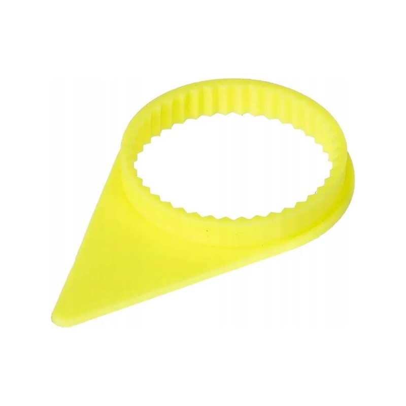 Wheel nut setting indicator with dusti cover