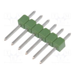5 pcs x TE Connectivity - 826926-6 - Pin header, pin strips, AMPMODU MOD II, male, PIN: 6, straight