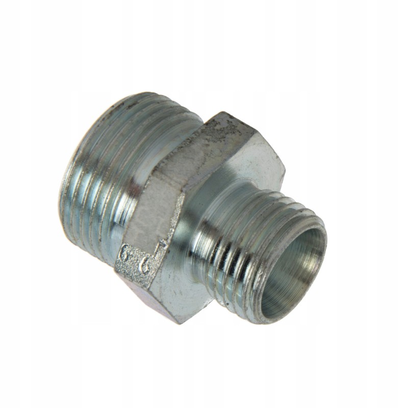 Straight connector nipple x grv 15l 10l m22x1 5 m16x1 5