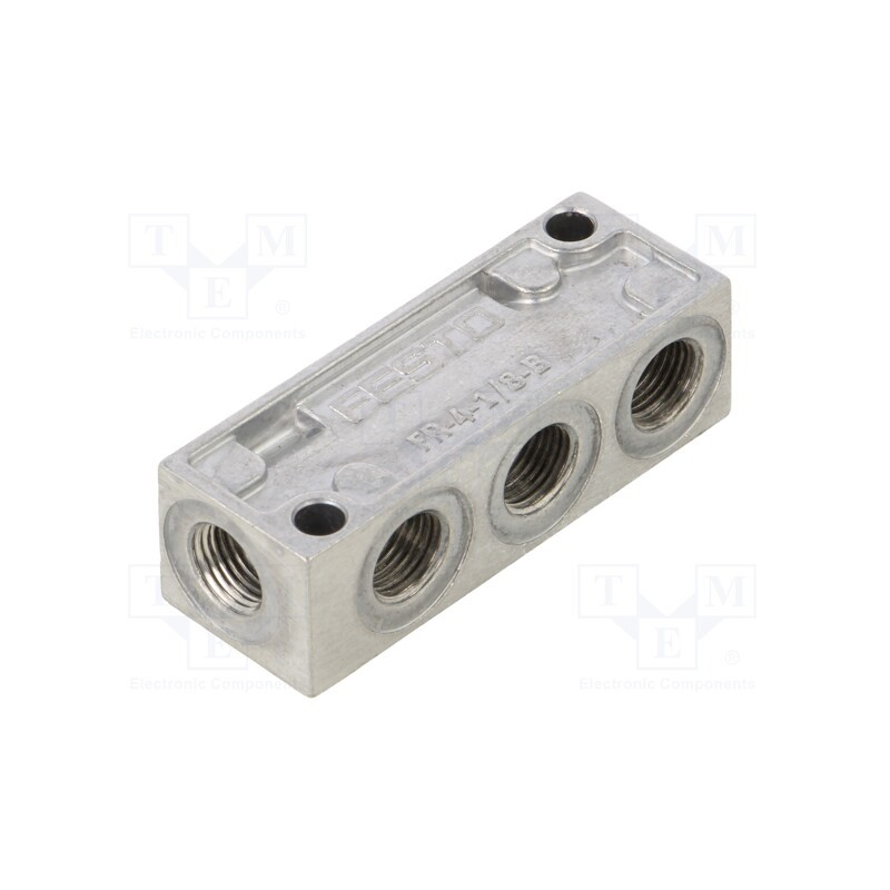 1 pcs x FESTO-6701 - Distribution manifold, 0÷16bar, Enclos.mat: aluminium, IN: 1