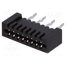 5 pcs x CONNFLY - DS1020-04-08BVT1 - Connector: FFC/FPC, straight, PIN: 8, Non-ZIF, THT, tinned, 20mΩ