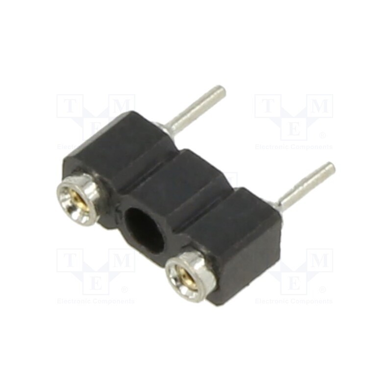 1 pcs x EATON/BUSSMANN - BK-PCS - Fuse holder, THT, 6.3A, Mat: PPS,thermoplastic, UL94V-0, 5.08mm