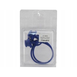 Blue PVC plug 1 2 female coupling 2 pcs