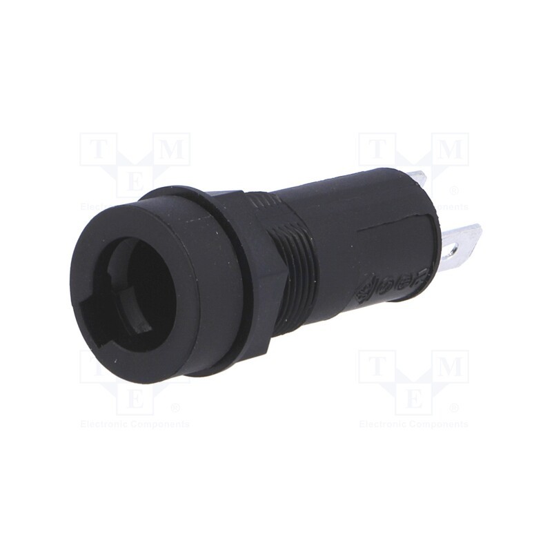 1 pcs x LITTELFUSE - 82000000005 - Fuse holder, cylindrical fuses, 5x20mm, 6.3A, 250V, on panel