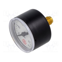 1 pcs x PNEUMAT-110.43 - Manometer, 0÷2.5bar, 40mm, non-aggressive liquids,inert gases