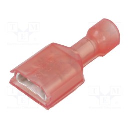 5 pcs x TE Connectivity - 2-520184-2 - Terminal: flat, 6.3mm, 0.8mm, female, 0.3÷0.9mm2, crimped, tinned