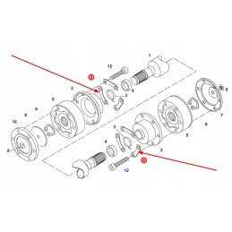 816301080300 pinion lock washer