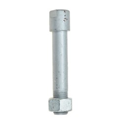 Screw with nut for withdrawable shaft for Zetor 55113314