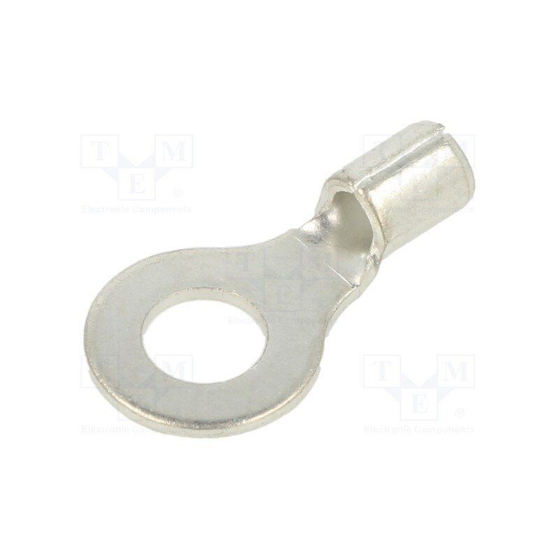 5 pcs x PANDUIT - P10-14R-L - Tip: ring, M6, crimped, for cable, non-insulated, tinned, 6.9mm