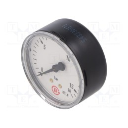 1 pcs x PNEUMAT-218 - Manometer, 0÷16bar, 63mm, non-aggressive liquids,inert gases