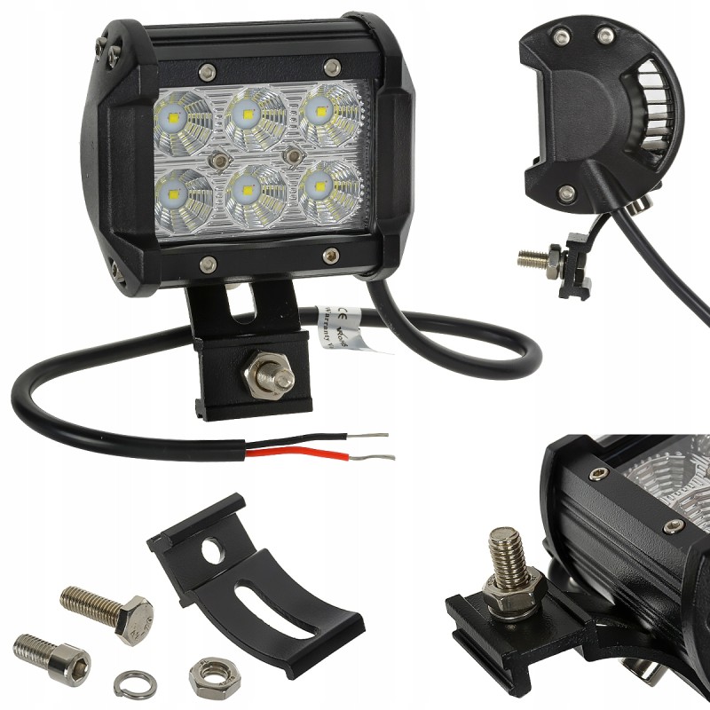 LED side searchlight panel 18w 1800lm