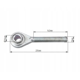 Ursus C 360 rear central link head