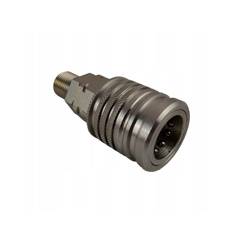 Hydraulic quick connector, Euro M18 long socket