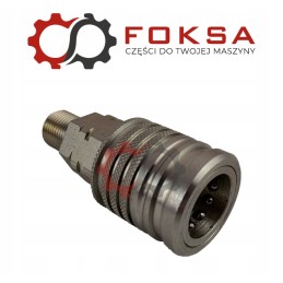 Hydraulic quick connector, Euro M18 long socket