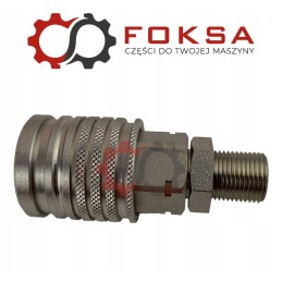 Hydraulic quick connector, Euro M18 long socket